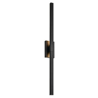 Nocar Outdoor Wall Rectangle Light Textured Black 48 Inch