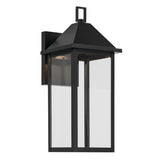 Prin Rectangle Outdoor Wall Light Black 6.75 Inch