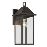 Prin Rectangle Outdoor Wall Light Olde Bronze 6.75 Inch
