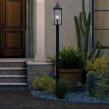 Prin Rectangle Post Lantern Outdoor Wall Light lifestyle 3