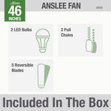 Anslee Low Profile with LED Light