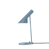 Arne Jacobsen Lamps Mini Table Lamp, Dusty Blue, H: 17" By Arne Jacobsen