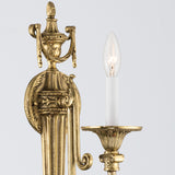 Langley 4.75'' Olde Brass Sconce by Crystorama