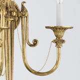 Langley 15'' Olde Brass Sconce by Crystorama