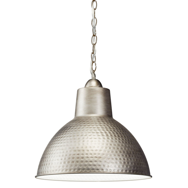 Missoula Dome Pendant Antique Pewter