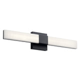 Neltev Linear Vanity Light Matte Black 24 Inch