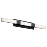 Neltev Linear Vanity Light Matte Black 36.25 Inch