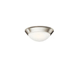 Ceiling Space Ceiling Flush Light Brushed Nickel 10 Inch