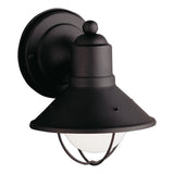 Seaside Cone Outdoor Wall Light Black