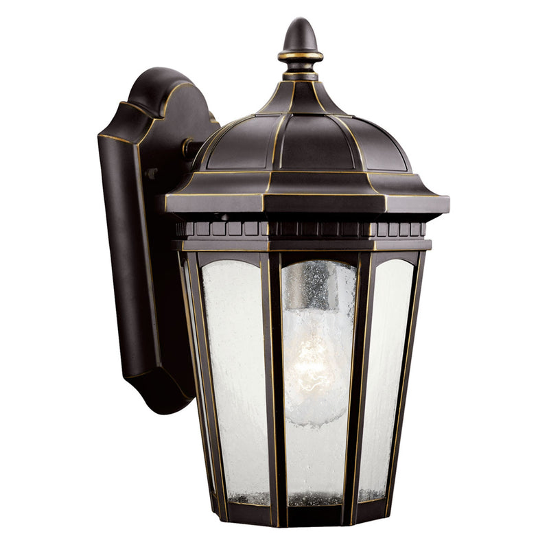 Courtyard Outdoor Wall Light Rubbed Bronze 6.25 Inch