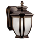 Salisbury Outdoor Wall Light Rubbed Bronze 10.5 Inch