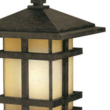 Cross Creek Outdoor Post Lantern Light detail 1