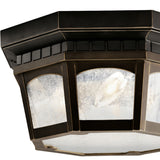Courtyard Outdoor Ceiling Semi Flush Light detail 1