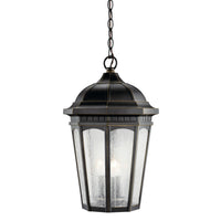 Courtyard Outdoor Hanging Light Rubbed Bronze