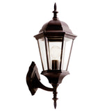 Madison Outdoor Wall Light Tannery Bronze 23 Inch