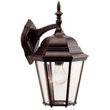 Madison Outdoor Wall Light Tannery Bronze 17 Inch