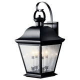 Mount Vernon Outdoor Wall Light Black 13 Inch