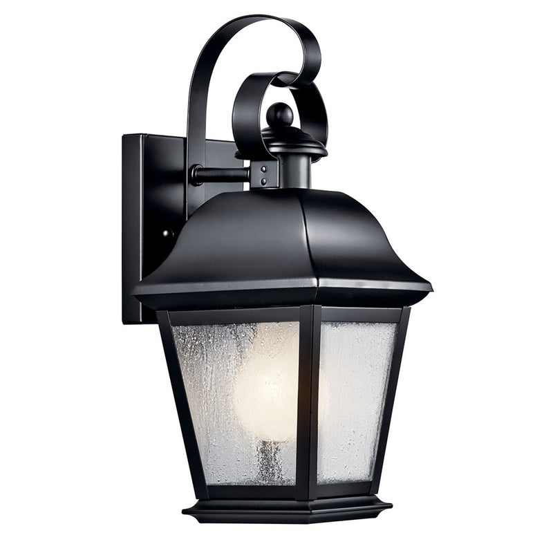Mount Vernon Outdoor Wall Light Black 5.5 Inch
