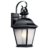 Mount Vernon Outdoor Wall Light Black 7.5 Inch