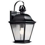 Mount Vernon Outdoor Wall Light Black 9.5 Inch