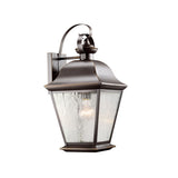 Mount Vernon Outdoor Wall Light Olde Bronze 9.5 Inch
