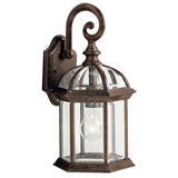 Barrie Outdoor Wall Light Tannery Bronze 15.5 Inch