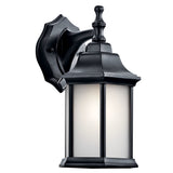 Chesapeake Outdoor Wall Light Black (Motion Sensor) 12 Inch