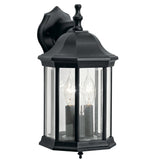 Chesapeake Outdoor Wall Light Black 13.75 Inch