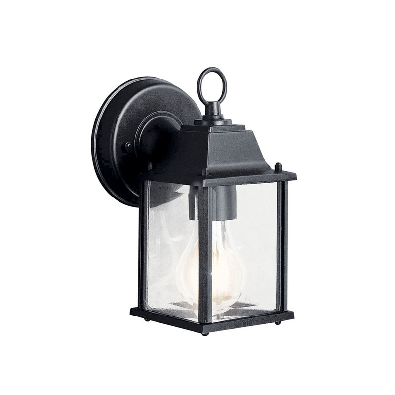 Barrie Outdoor Wall Light Black 8.5 Inch