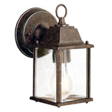 Barrie Outdoor Wall Light Tannery Bronze 8.5 Inch