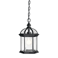 Barrie Outdoor Hanging Light Black