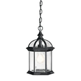 Barrie Outdoor Hanging Light Black