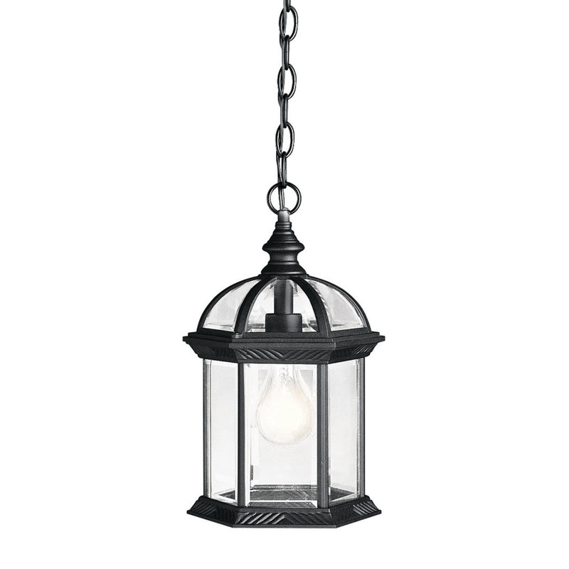 Barrie Outdoor Hanging Light Black