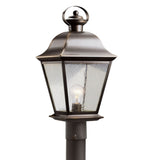 Mount Vernon Outdoor Post Lantern Light Olde Bronze