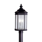 Kirkwood Outdoor Post Lantern Light Black