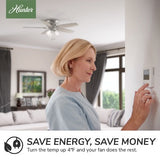 Aerodyne Smart Fan with LED Light
