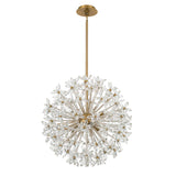 Adley 23.75'' Aged Brass Chandelier by Crystorama