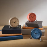 Arne Jacobsen City Hall Table Clock, Ø: 4.3" By Arne Jacobsen