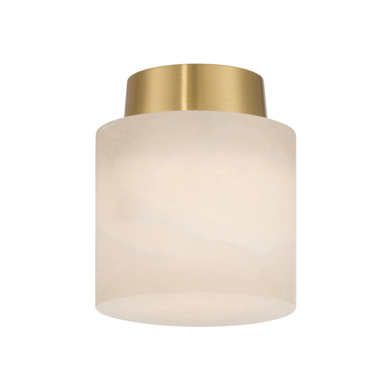 Acme 5.75'' Aged Brass Semi Flush Mount by Crystorama