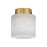 Acme 5.75'' Aged Brass Semi Flush Mount by Crystorama