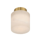 Acme 5.75'' Aged Brass Semi Flush Mount by Crystorama