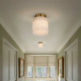 Acme 5.75'' Aged Brass Semi Flush Mount by Crystorama