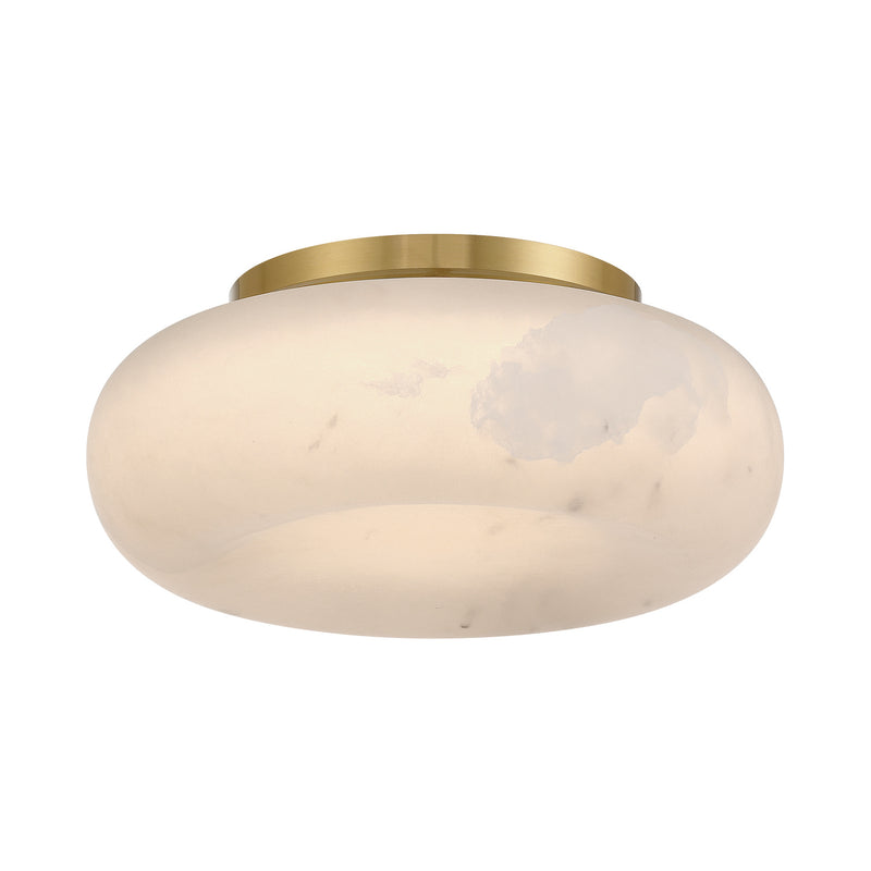 Acme 11.75'' Integrated LED Aged Brass Flush Mount by Crystorama