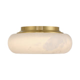 Acme 11.75'' Integrated LED Aged Brass Flush Mount by Crystorama