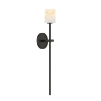 Aragon 4.5'' LED Matte Black Sconce by Crystorama