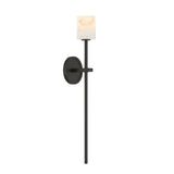 Aragon 4.5'' LED Matte Black Sconce by Crystorama