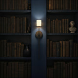 Aragon 4.5'' LED Matte Black Sconce by Crystorama