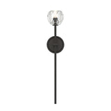 Aragon 4.5'' LED Matte Black Sconce by Crystorama