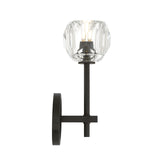 Aragon 4.5'' LED Matte Black Sconce by Crystorama