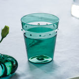 A Pallini Tumbler Set of 4 Lake Green By Zafferano  - Lifestyle View